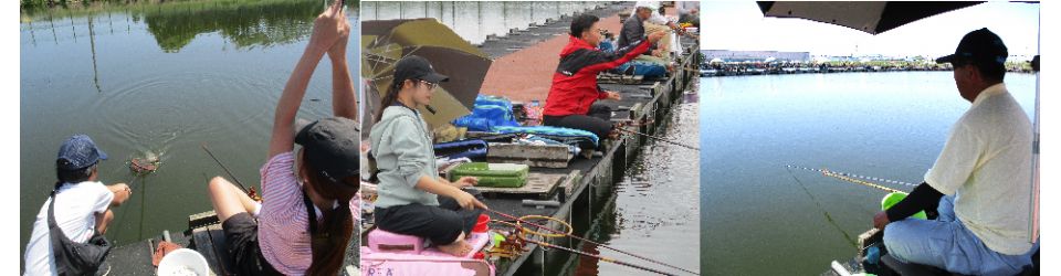 幸手市営釣場神扇池（かみおうぎいけ）