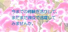 ◆お仕事をしたい方